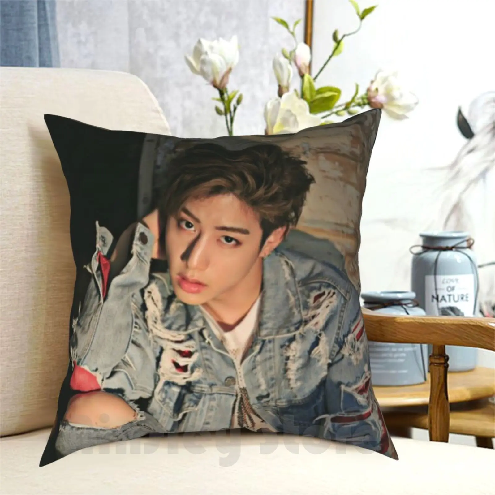

Got7 Мягкая Наволочка на подушку с принтом, домашняя наволочка Got7 Kpop Jackson Yugyeom Junior Jinyoung Youngjae Got7