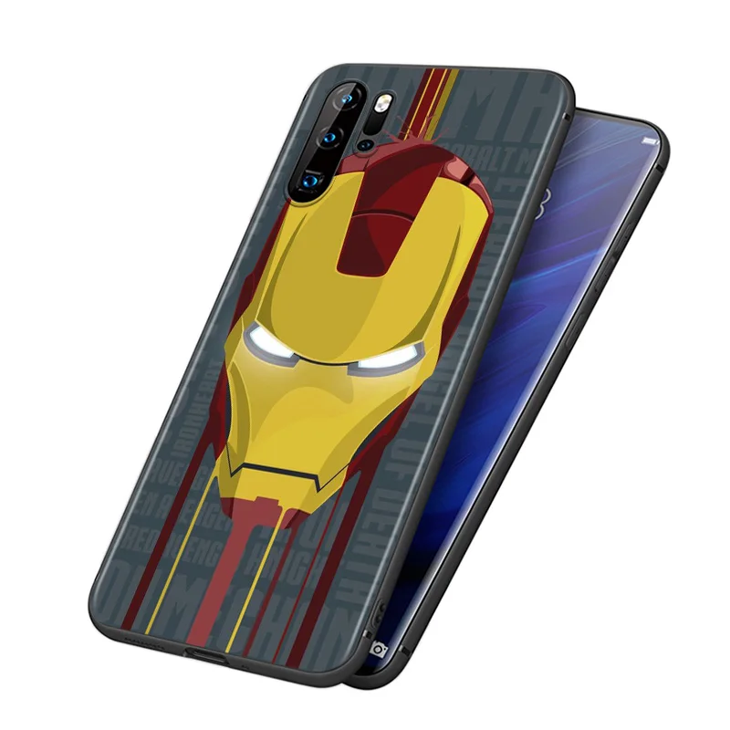 Супергерой Marvel Мстители Железный человек для Huawei P50 P40 P30 P20 P10 P9 P8 Lite E Mini Pro Plus 5G