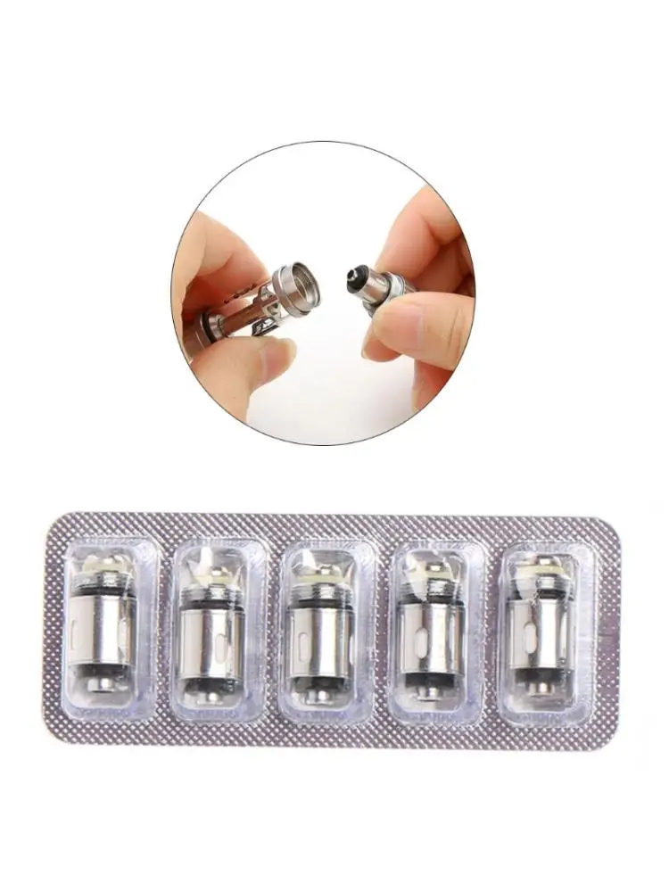 

5Pcs/Set Replacement Coil Heads For JUSTFOG Q16 Q14 S14 G14 C14 1.2/1.4/1.6ohm