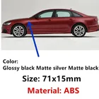 2 шт., наклейки на автомобильные крылья для S line Sline S3 S4 S5 S6 S7 S8 A4L A6L Q3 Q5 Q7 TT