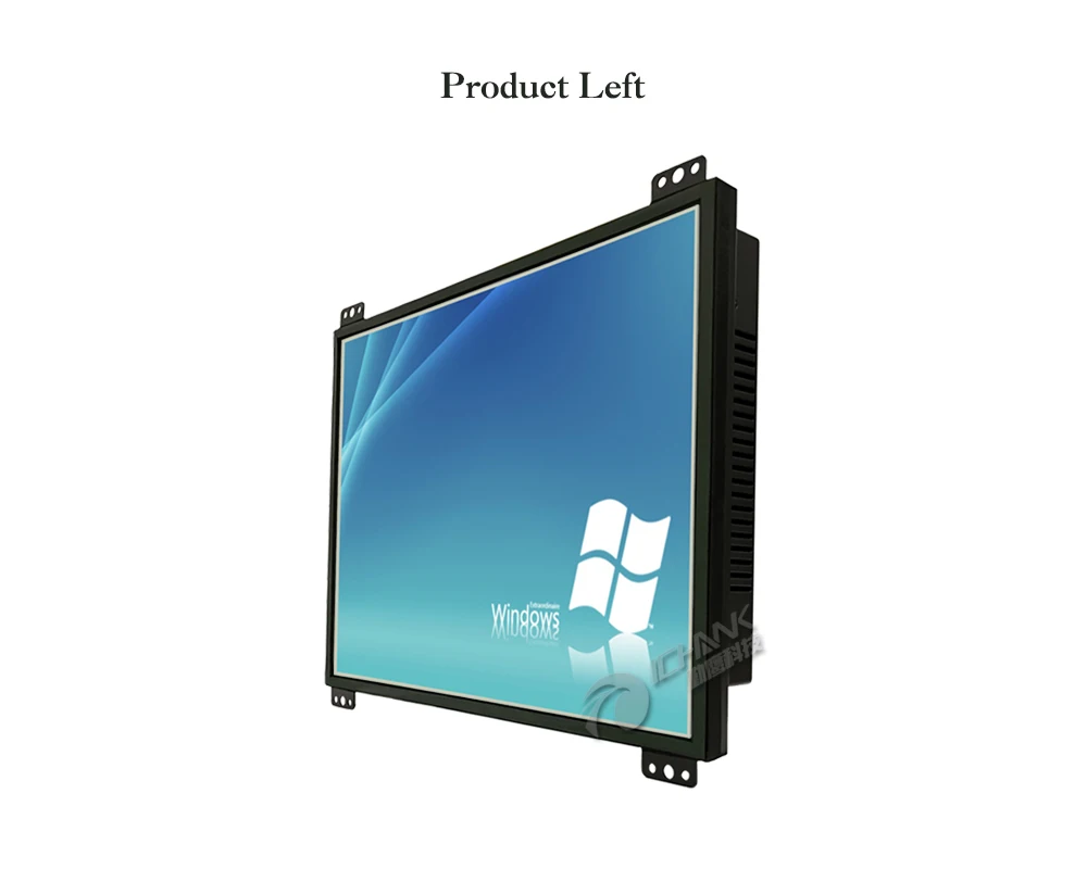 ZK120TN-DY2/12," дюймовый 1024x768 металлический корпус DVI VGA power On Boot Встроенный Открытый каркас промышленный ПК монитор ЖК-экран