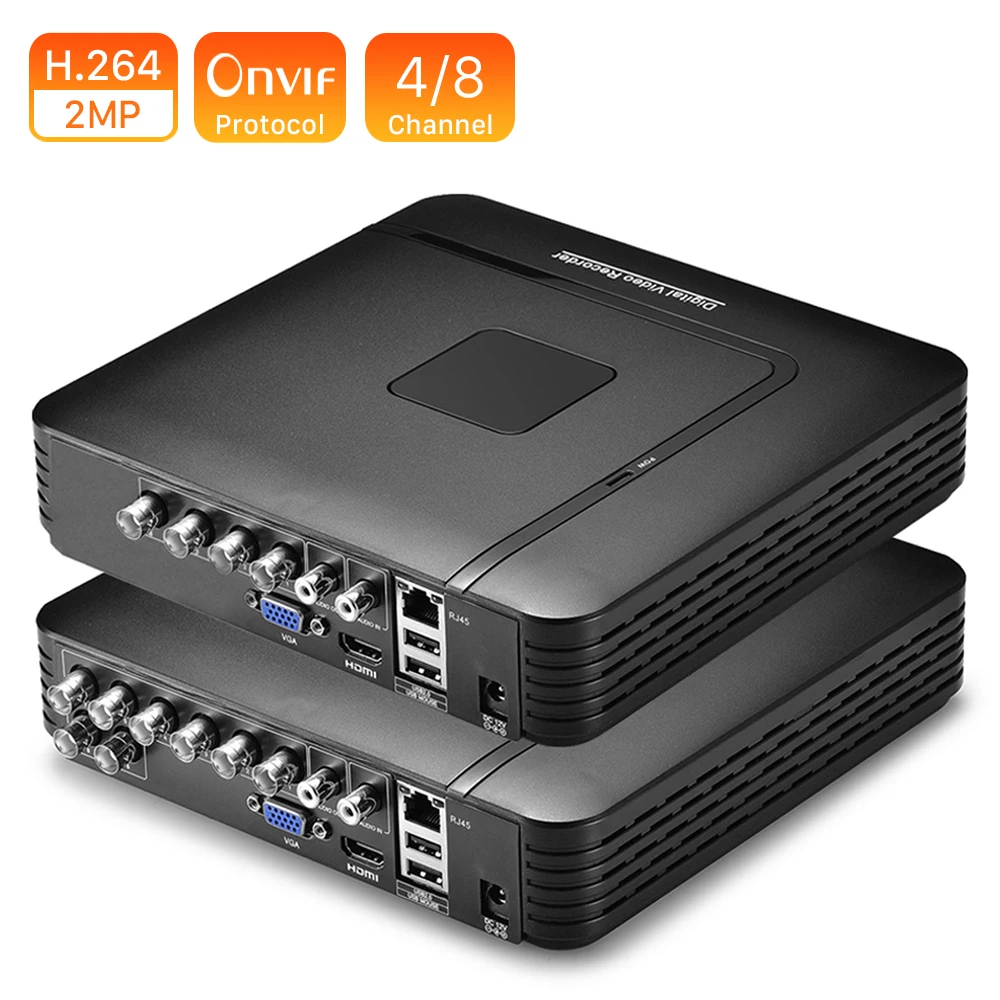 

AHD/N DVR 4Channel 8Channel CCTV AHD DVR AHD-N Hybrid DVR/1080P NVR 4in1 Video Recorder For AHD Camera IP Camera Analog Camera