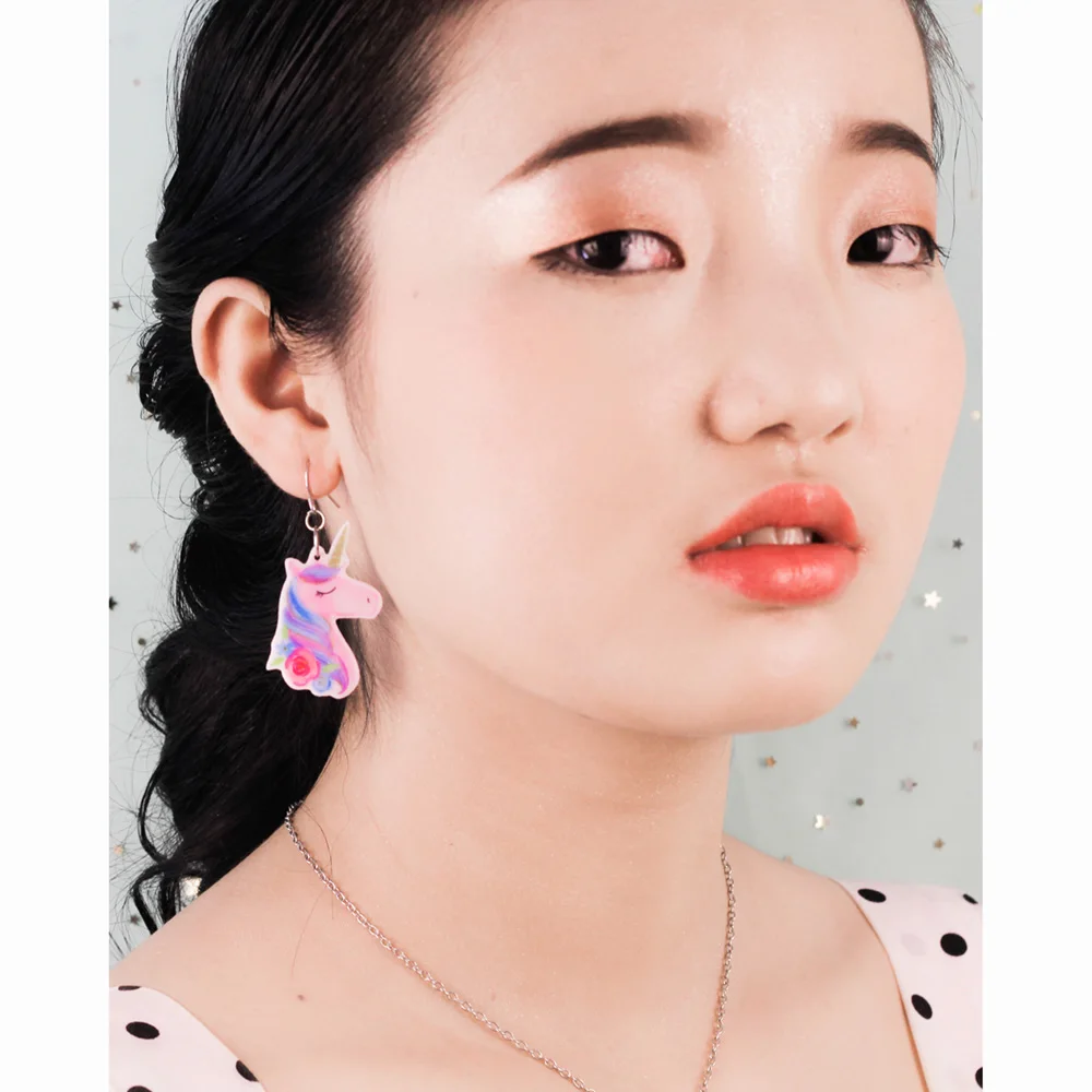 2019 модные подарочные украшения для девочек маленькая красочная женская подвеска