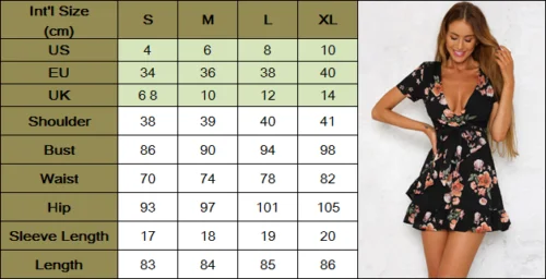 

Sexy Dress Women Black Ruffles mini dress Deep V Neck Short sleeve Summer Fashion Holiday Beach Sexy Fancy Sundress Bandage S-XL