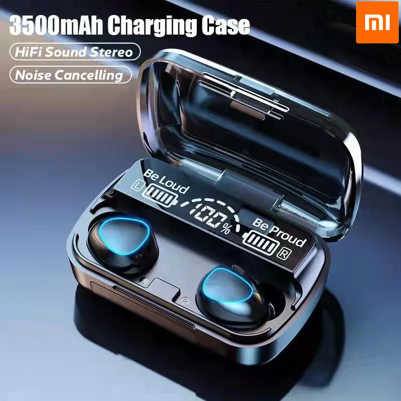 

Xiaomi TWS Bluetooth5.1Earphones 3500mAh Charging Box Wireless Headphone 9D Stereo Sports Waterproof Earbuds Headsets Microphone