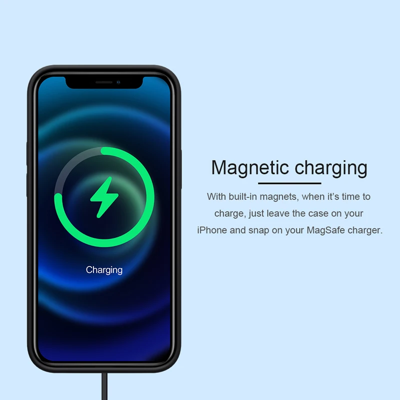 

For iPhone 12 Pro Max Case Nillkin Flex Pure Pro Magnetic Silicone Case for Apple iPhone 12 Pro 6.1 Case coque