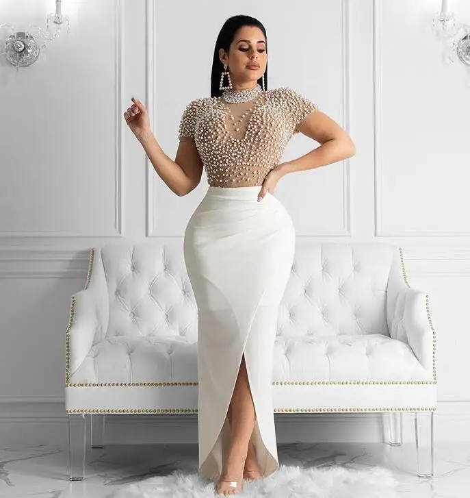 Женское Сетчатое боди с коротким рукавом роскошное пляжное модное пикантное