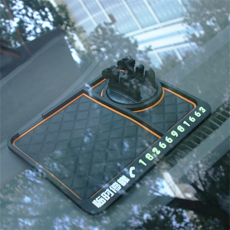 Противоскользящий автомобильный коврик угол обзора 360 градусов мобильный