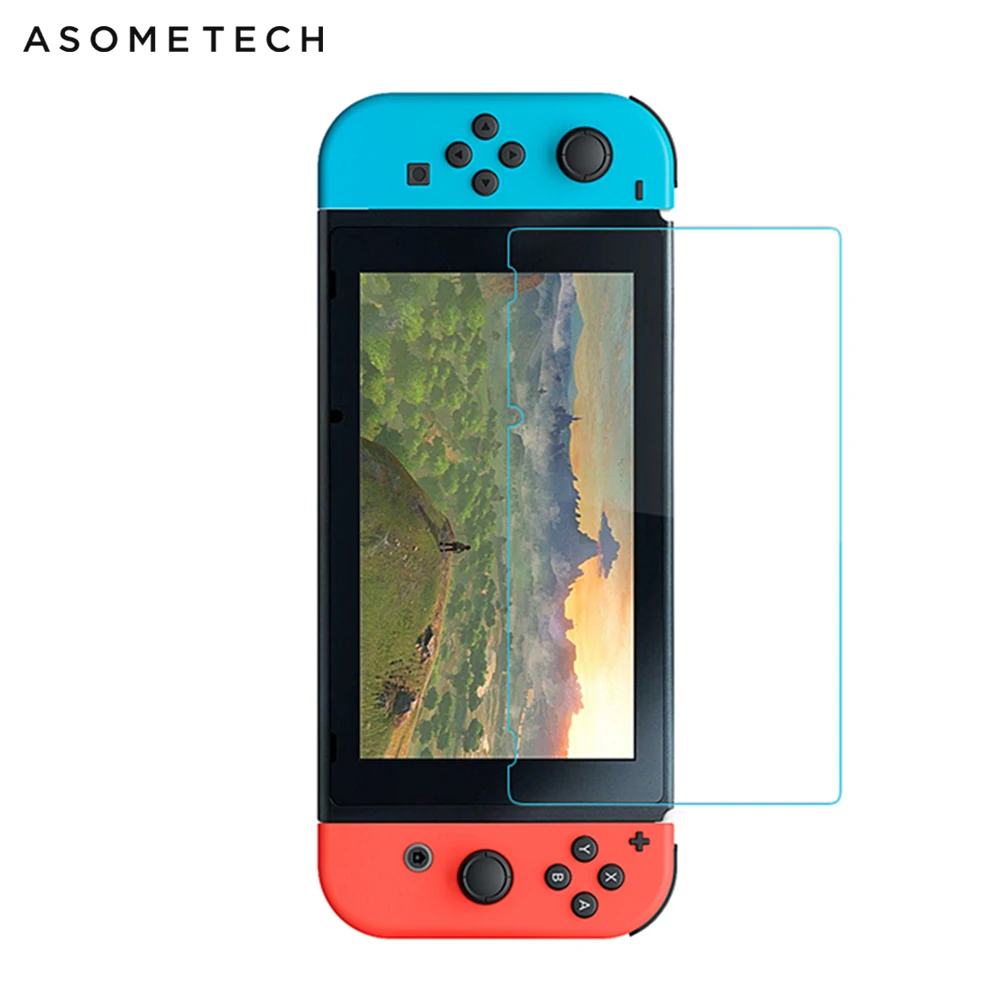 Защита экрана 0 3 мм 9H для Nintendo Switch пленка из закаленного стекла консоли NS NX