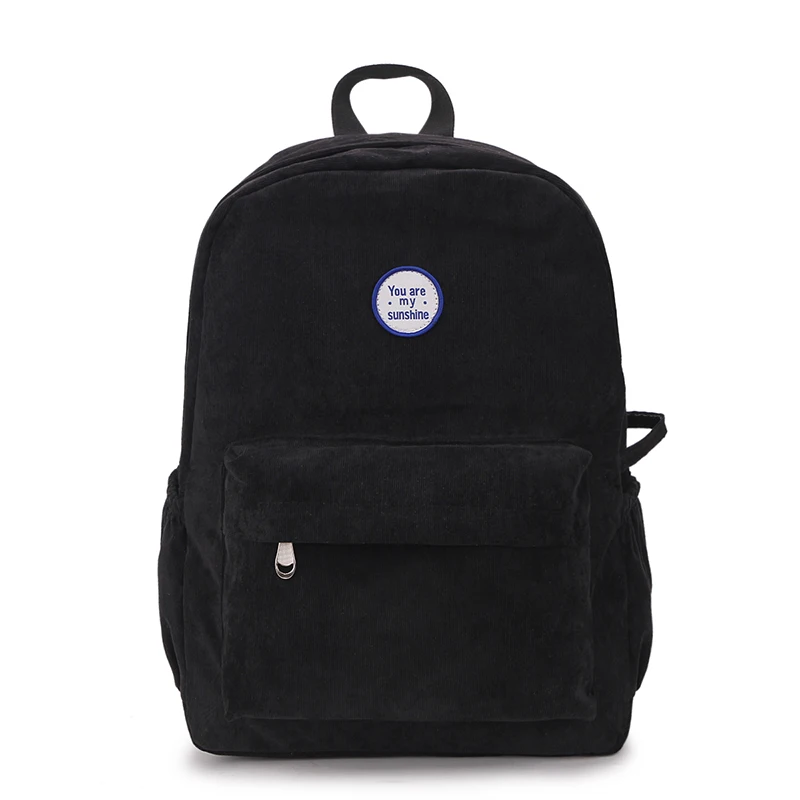 Модный рюкзак 2020 женский минималистичный простой дизайн Женский школьный для