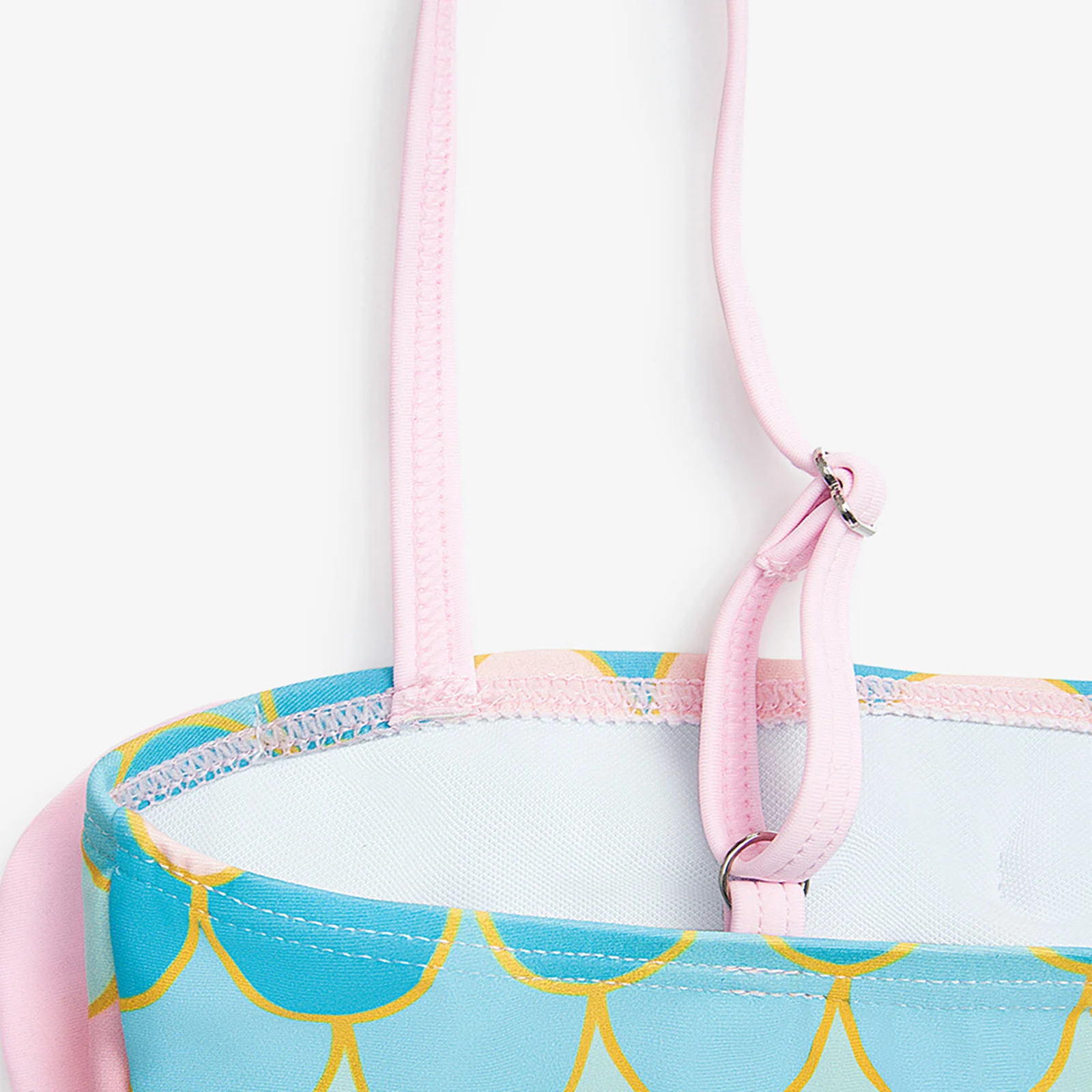 Купальник для девочек из 2 предметов модные костюмы двух с регулируемыми