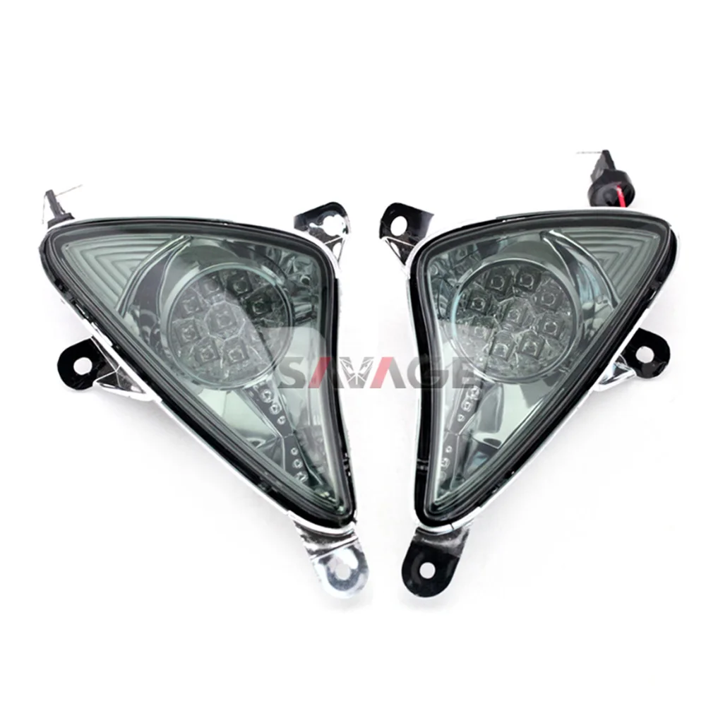 Передний светодиодный индикатор поворота для Yamaha Tmax T-max 500 2001-2007 02 03 04 05 06