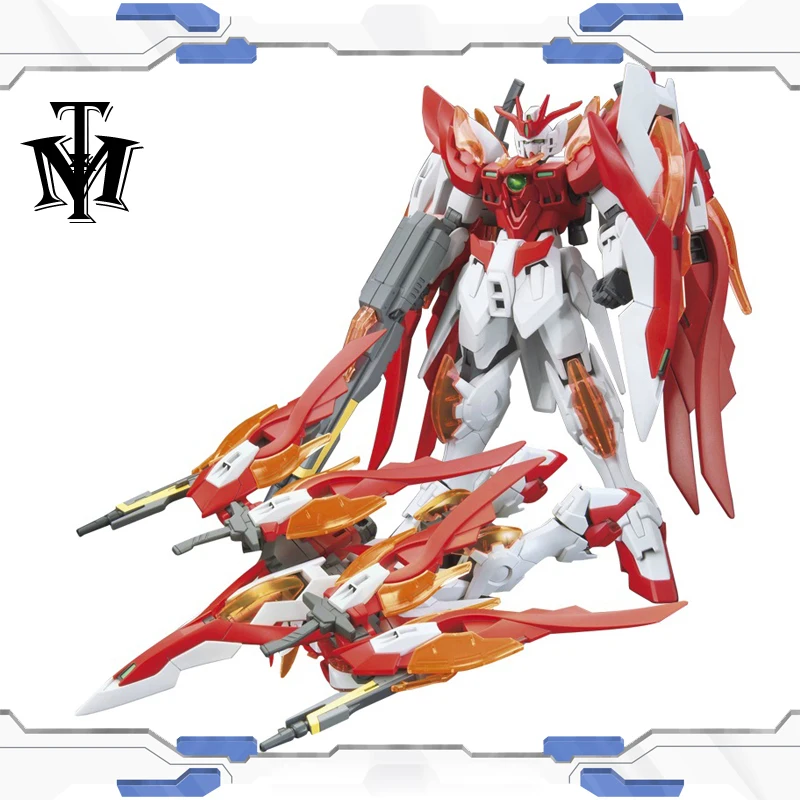 Аниме Япония 1/144 Крыло Gundam Zero Honoo модель трансформер собранный робот популярные