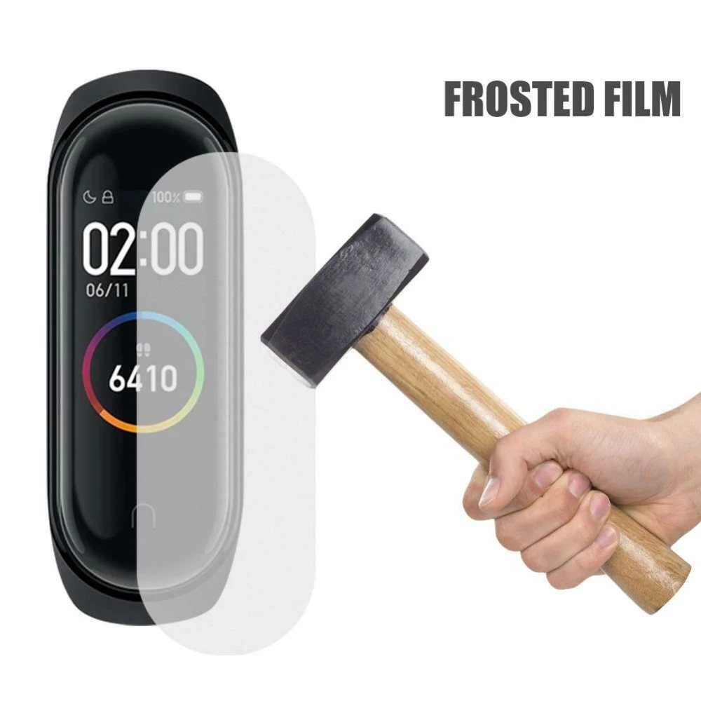 5 шт./партия, мягкая защитная пленка для экрана Xiaomi mi Band 3 4, браслет с защитой от царапин, защитная пленка для mi band 4 3, не стекло