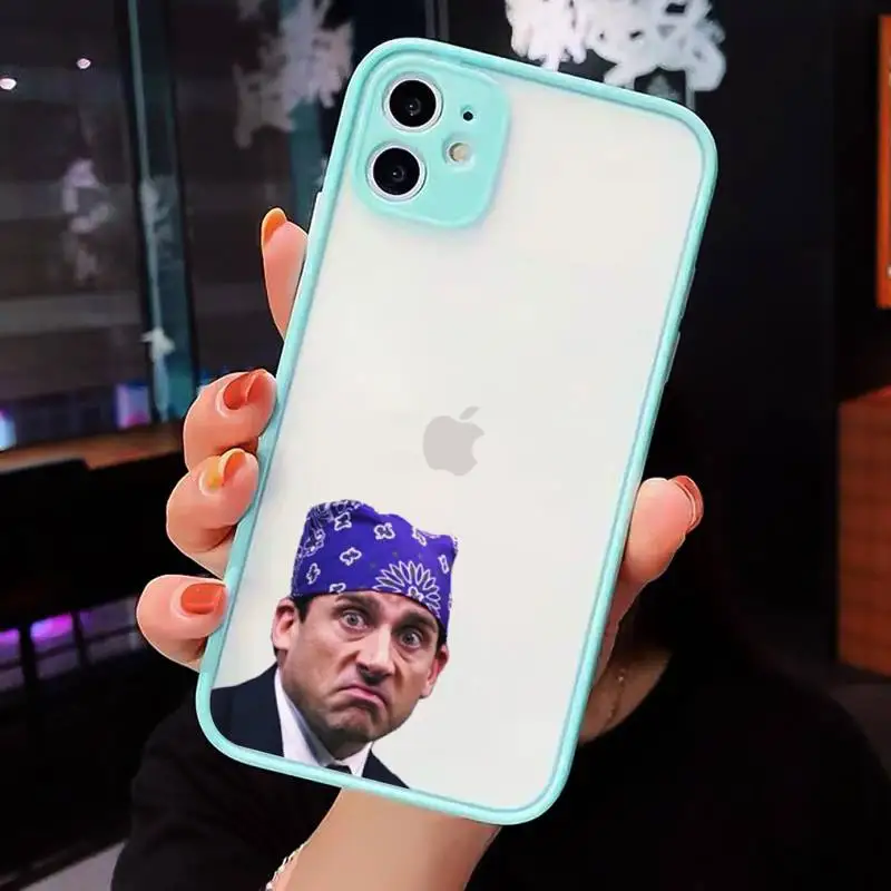 

The Office TV series Phone Cases matte transparent For iphone 7 8 11 12 plus mini x xs xr pro max cover