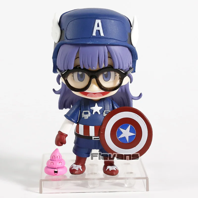 Экшн-Фигурка Капитан Америка из ПВХ Dr. Slump Arale Norimaki Коллекционная модель игрушка |
