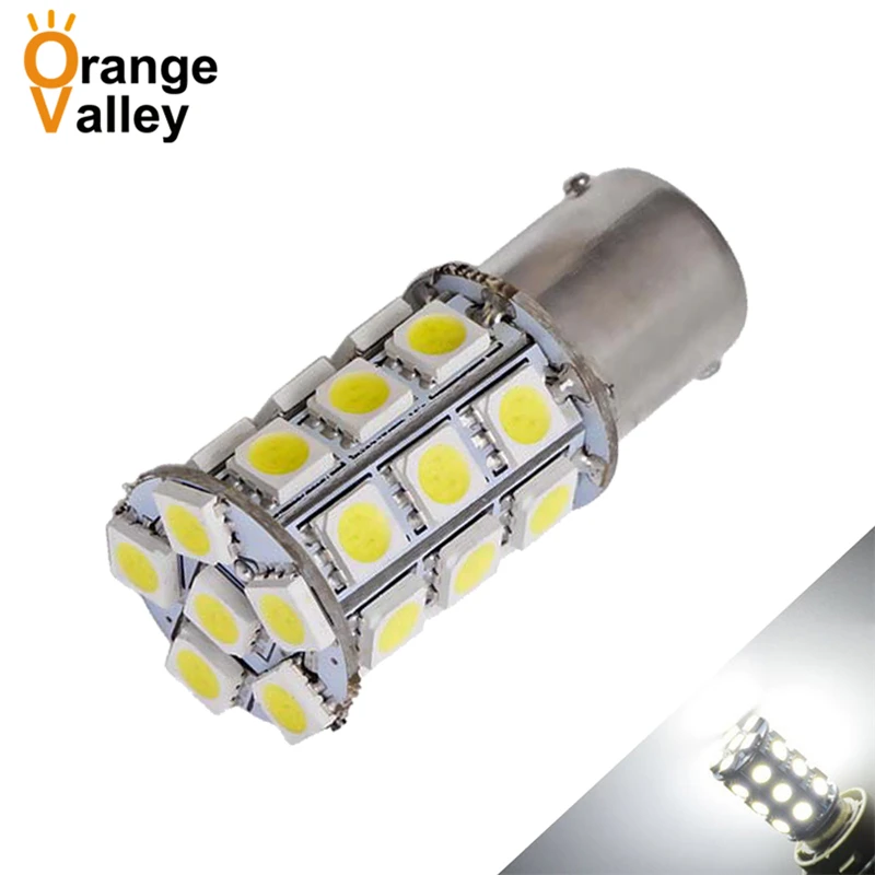 10 шт. 1157 BAY15D S25 P21W ba15s 1156 27 Светодиодный SMD 5050 автомобиль автомобильные задние фары