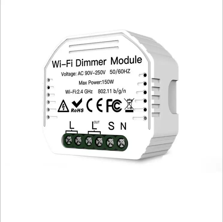 DIY умный WiFi светильник светодиодный диммер Smart Life/Tuya APP пульт дистанционного