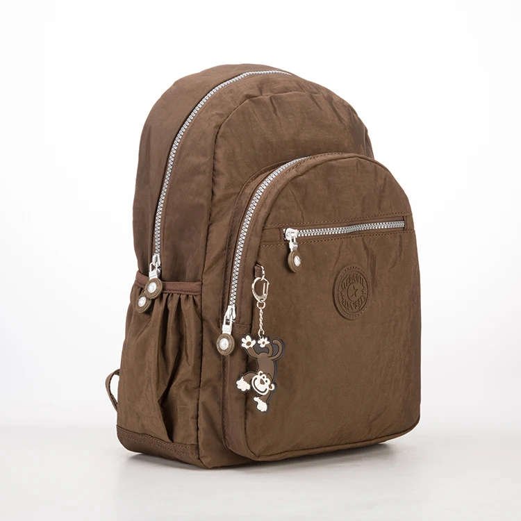 TEGAOTE маленький рюкзак для девочек-подростков, рюкзаки для детей, Mochila Feminina, повседневный нейлоновый мини женский рюкзак, рюкзак - Цвет: coffee