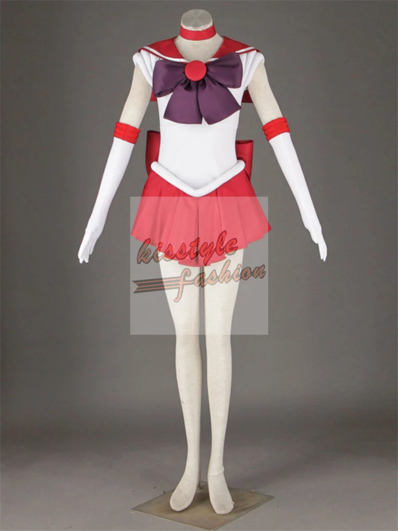 Sailor Mars 04 Милый Солдат Сейлор Мун, Венера Юпитер Меркурий Марс Нептун Сатурн Чиби 1 г вечерние платья Хэллоуин Косплей Костюм - Цвет: Sailor Mars 04