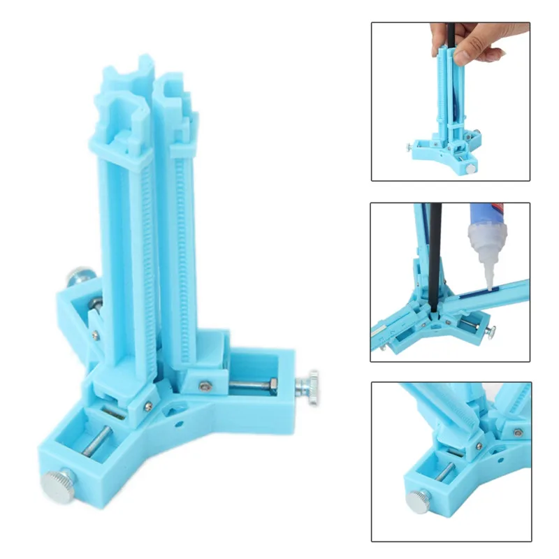 

Adjustable Steel Fletching Jig DIY Fun Stick Feather Archery Hunting Accessories