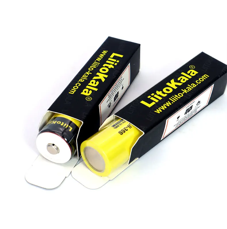 

1-20PCS LiitoKala Lii-35S New 18650 battery 3.7V 3500mAh rechargeable lithium battery for LED flashlight+DIY pointed