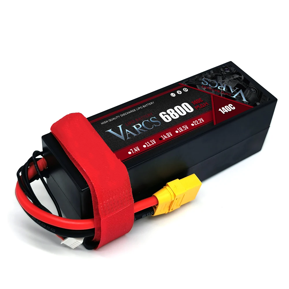 VARCS 2 шт. Батарея 4S Lipo 14 8 V 8400 мА/ч 6800 5400 130C 140C на колесиках для RC1/8 /10 автомобиль багги