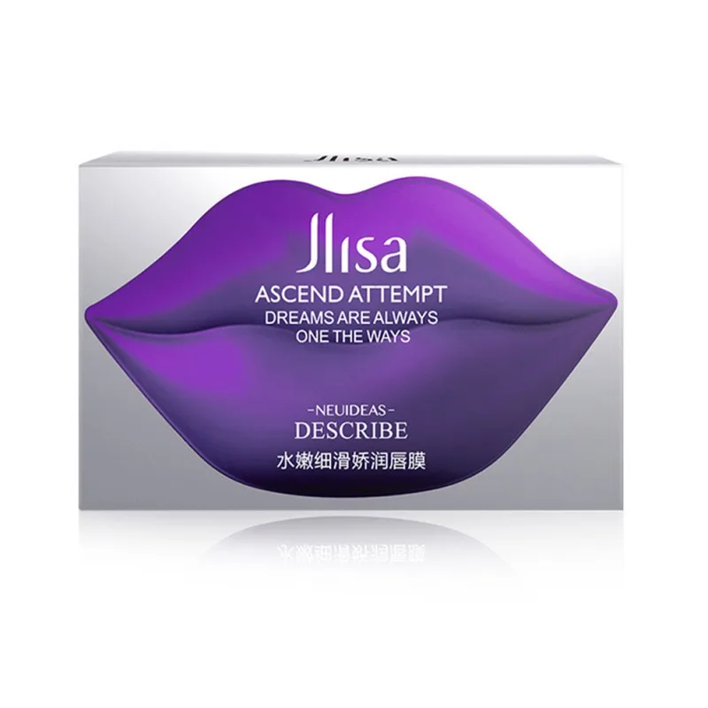 New Lip Mask Skin Care Crystal Collagen Powerful Moisturizing Pads for Anti-aging Plumper Pump Essentials Lips |