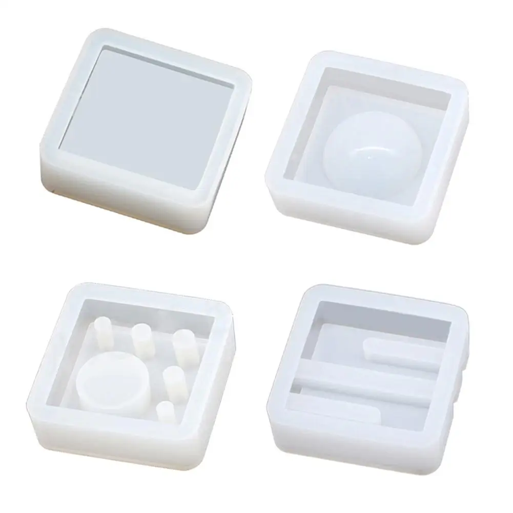 Силиконовая форма для уф смолы держатель карт подставка ручек пепельница