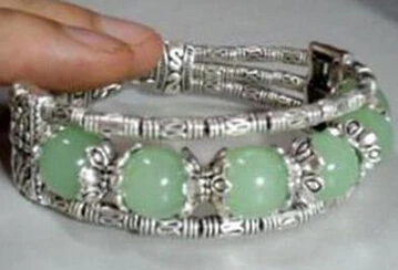 822 + красивая бусина тибетский серебряный браслет ювелирные изделия|Браслеты| |
