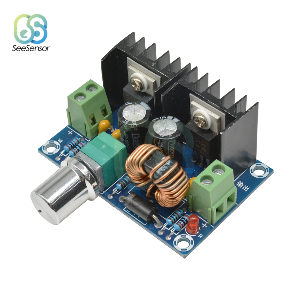 Понижающий преобразователь XL4016 DC-DC плата с регулируемым блоком питания модуль PWM