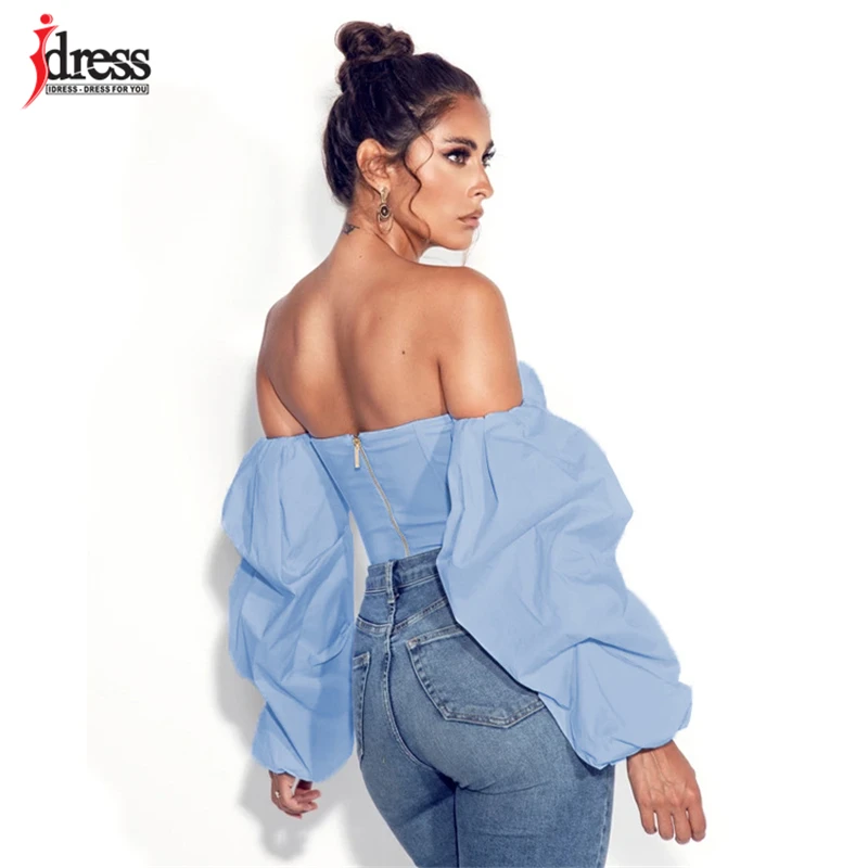 IDress ярко-белого и синего цвета сексуальный топ сплошной корсет с пластинками