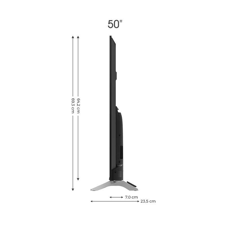 50 Inch Tv Телевизор Hisense 50&quot H50A6140 4K Ultra HD Smart TV Mеталлической Подставка MOLNIA|Телевизоры|