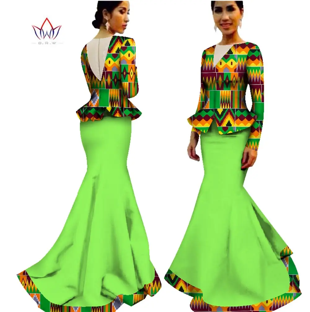 Женское платье с длинным рукавом V-образным вырезом и юбкой | Тематическая одежда