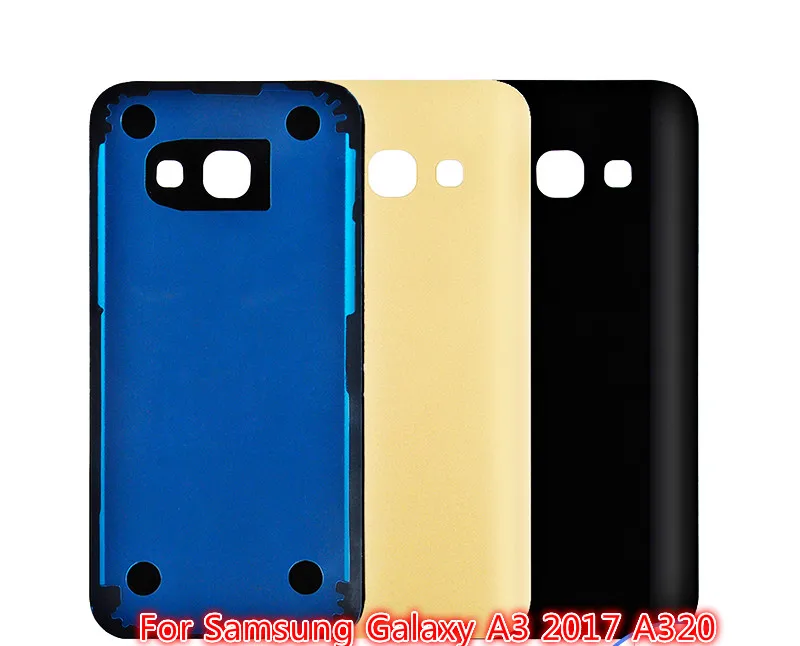 Для Samsung Galaxy A3 2017 A320 Задняя крышка батареи задняя дверь панель корпус Стекло |