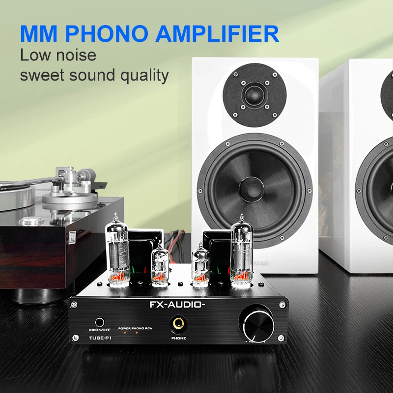 Односторонний электронный трубчатый усилитель мощности FX-Audio 6J1 + 6P1 2 5 Вт * hi-fi