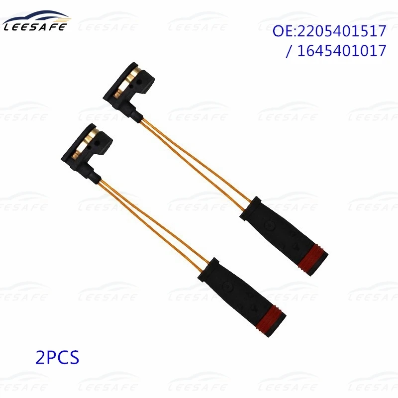

2PCS 2205401517 1645401017 Front Brake Pad Wear Sensor for MERCEDES BENZ W211 S211 X164 W164 W166 W251 W220 W639 220 540 15 17