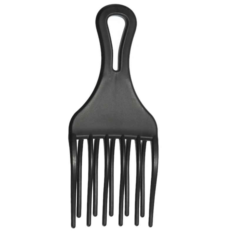 Расческа для волос вставка расческа в стиле афро вилка пластиковая с низким