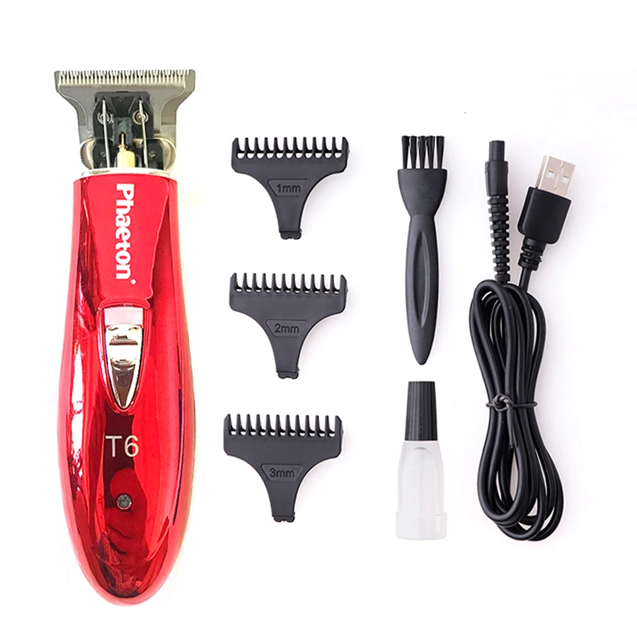 Профессиональная Беспроводная Машинка для стрижки волос бритье бороды Мужская