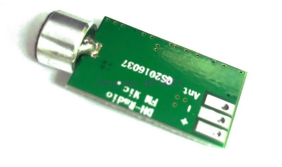 200pcs Transmitter Module 88MHZ-108MHZ 0.7-9V Mini Bug Wiretap Dictagraph Interceptor MIC V4.0 Core Board | Компьютеры и офис