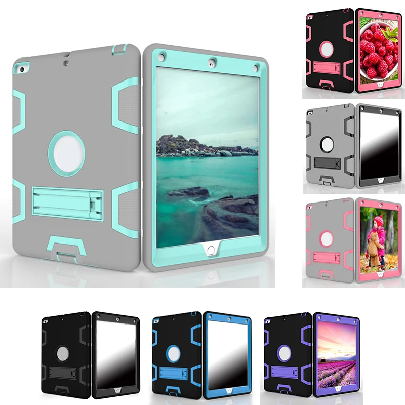 Новый противоударный резиновый чехол с жесткой подставкой для Ipad Pro 10