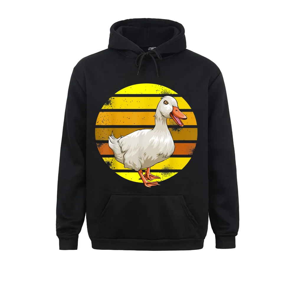 

Oversized Men Sweatshirts Long Sleeve Duck Retro Funny Water Ducklings Gift Hoodies Customized Sportswear