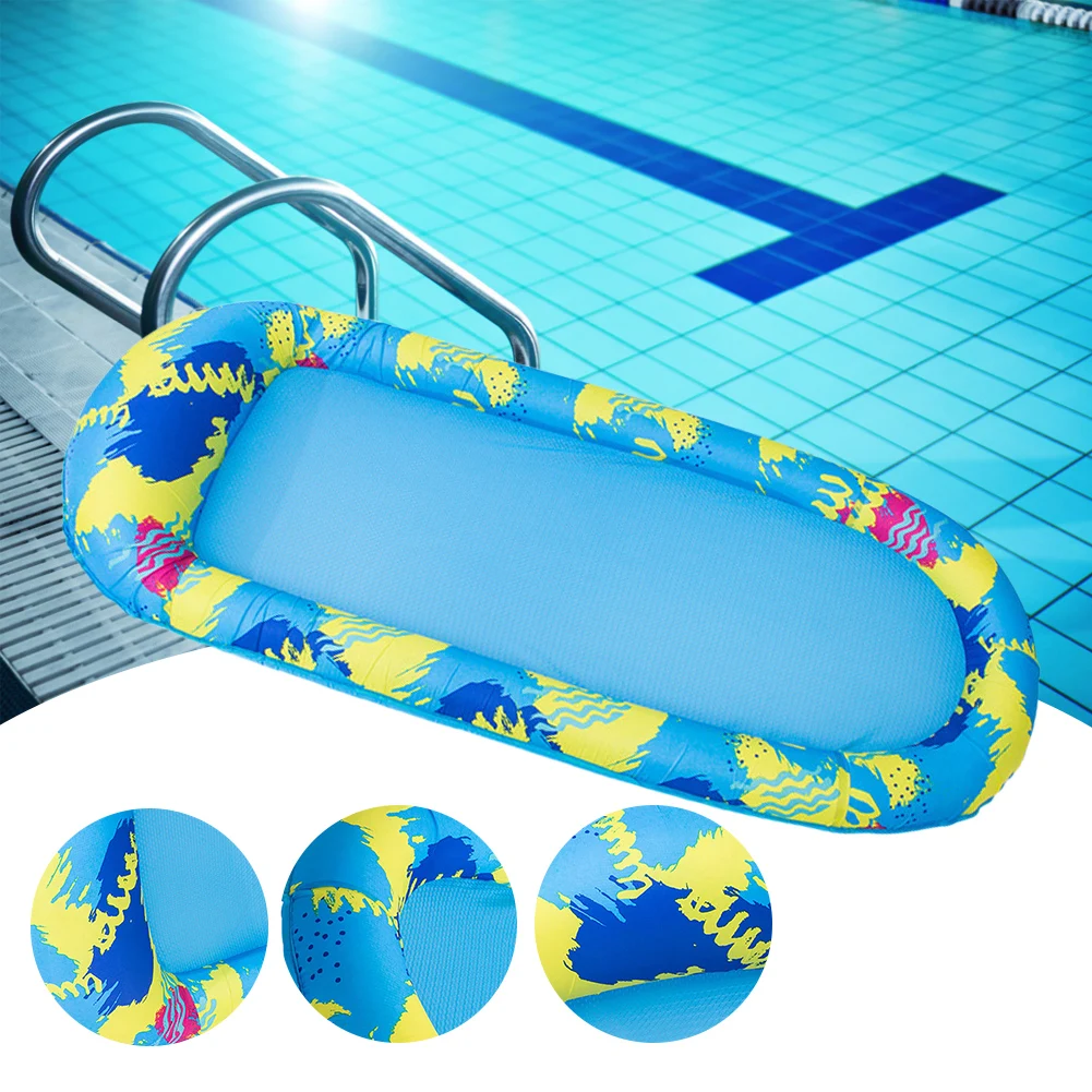 

Summer Water Hammock Inflatable Floating Row PVC Inflatable Floating Bed Chair Children's Water Floating Bed Toy charmingly