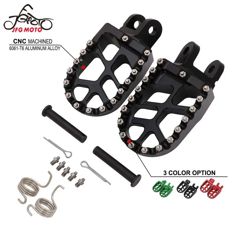 Подножки для мотоцикла с ЧПУ HONDA CR80R CR85R XR250R XR400R XR600R XR650L XR650R CRF1000L XR 250R 400R