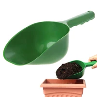 1pc plastic garden scoop multi function plant soil shovel spoons digging tool cultivation weeding tool