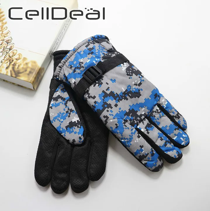 4 цвета камуфляж зима теплая защита рук наручные рукавицы Тактические Военные