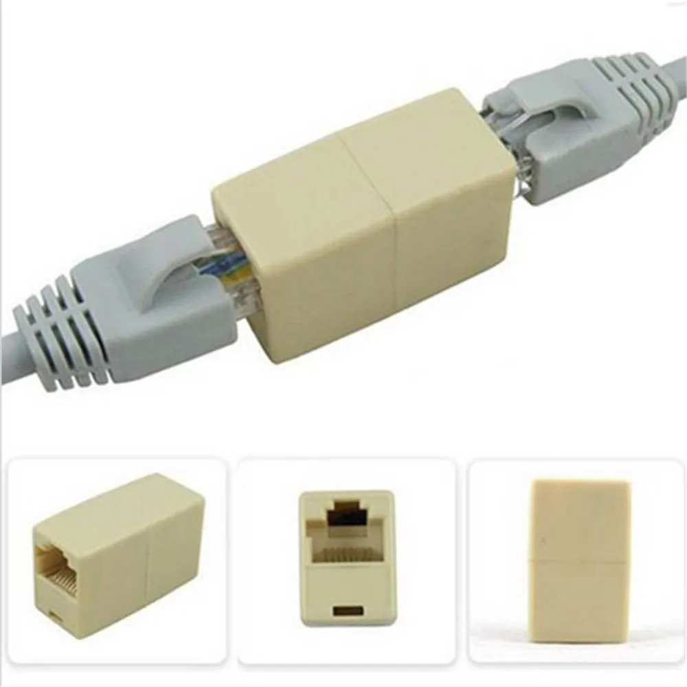Сетевой Кабельный соединитель RJ45 CAT 5 5E 6 6a удлинитель штекер сетевого кабеля к