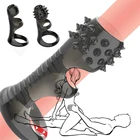 Многоразовый силиконовый пенис для увеличения мужского пениса, стимулятор задержки эякуляции, Стимулятор точки G, клитора, эротические секс-игрушки для мужчин, товары для секса