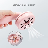mini desk nail dust cleaner vacuum suction collector portable vacuum for nail powder nail dust manicure tool pet hair remove