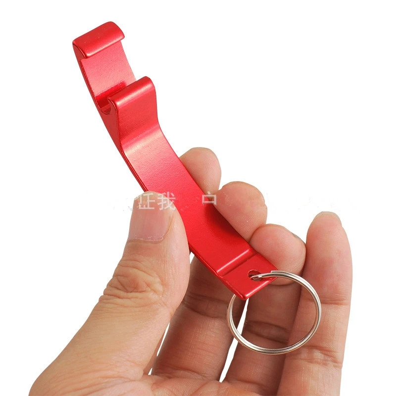 400x персонализированный металлический алюминиевый открывалка для бутылок Брелок